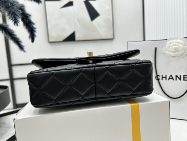 CL SMALL FLAP BAG WITH TOP HANDLE
