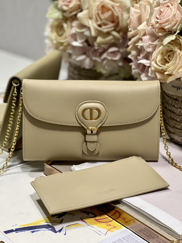 D*or bobby east-west pouch with chain