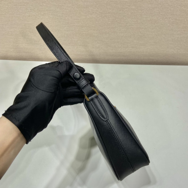 Pra*a re-edition saffiano leather mini bag