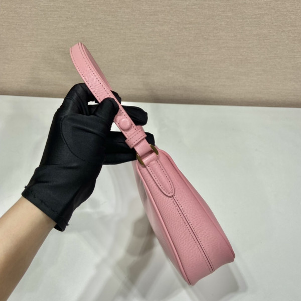 Pra*a re-edition saffiano leather mini bag