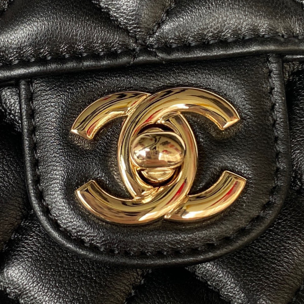 CL FLAP BAG WITH TOP HANDLE-21CM