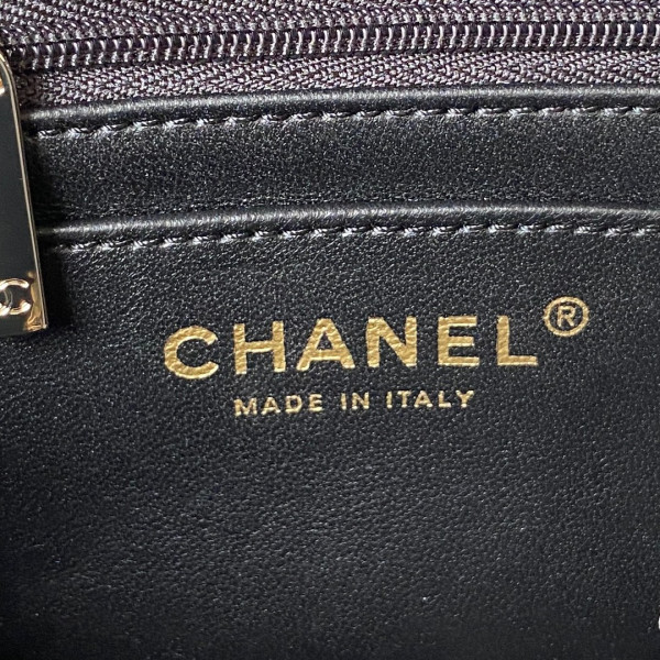CL FLAP BAG WITH TOP HANDLE-21CM