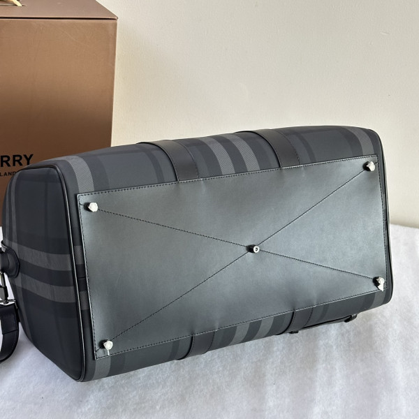 B**rry check bowling bag-49*25*28cm