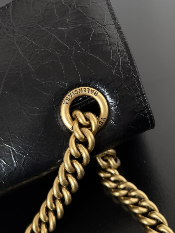 Ba*len*cia*ga hourglass bag-25.5*10*15.5cm