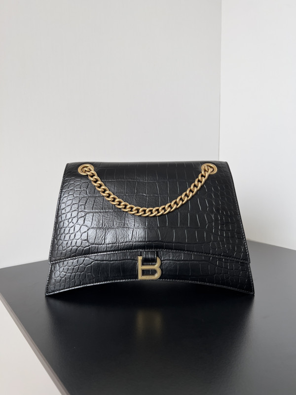 Ba*len*cia*ga hourglass bag-31*19.8*6.9cm