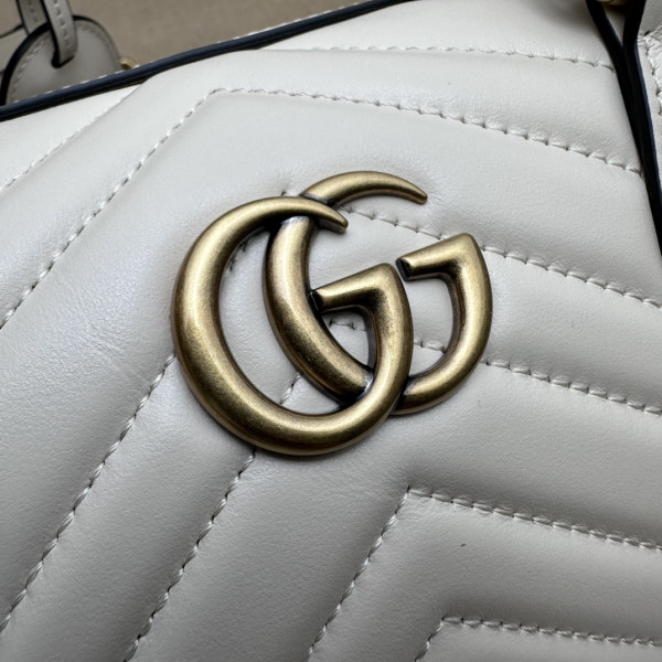 G*u*i marmont small top handle bag