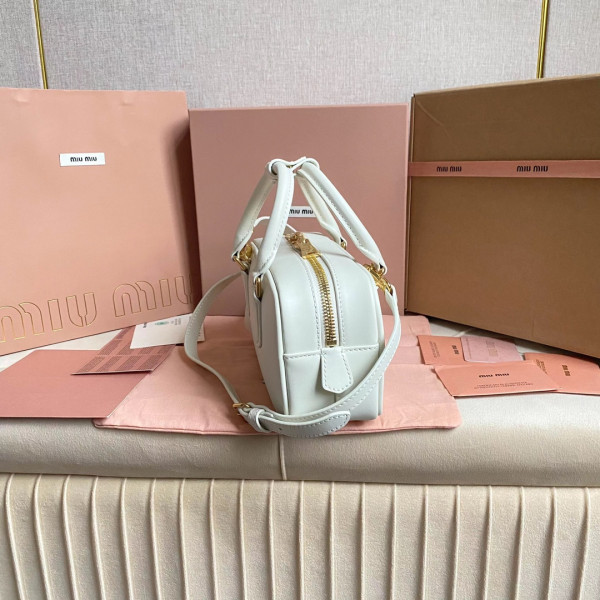 MIUMIU Arcadie leather bag-22X10.5X7.5Cm