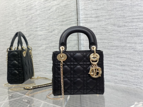lady D*or mini calfskin