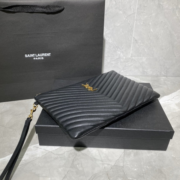 YSL MONOGRAM CLUTCH