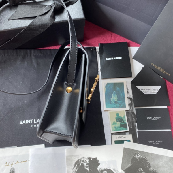 ysl kaia N0*H/south satchel in vegetable